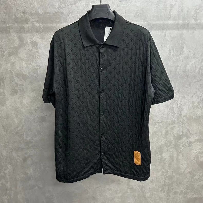 Louis Vuitton Louis Vuitton Black NBA Logo Short Sleeve Shirt Size US XXL / EU 58 / 5 - 1 Thumbnail