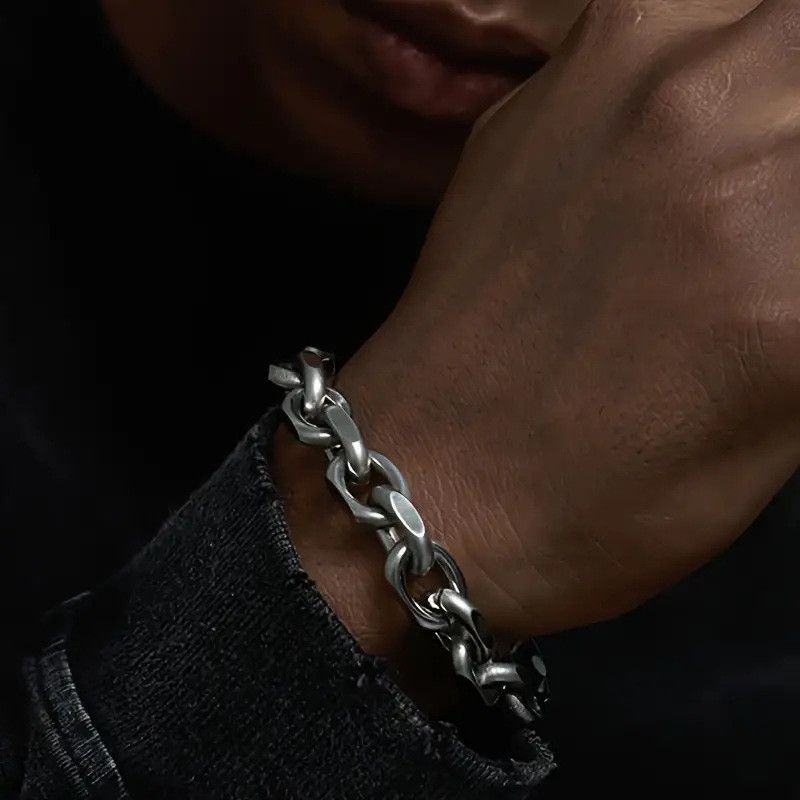 Jewelry Punk Bracelet Y2K Punk Chain Gotch Bracelets Chains Size ONE SIZE - 2 Thumbnail