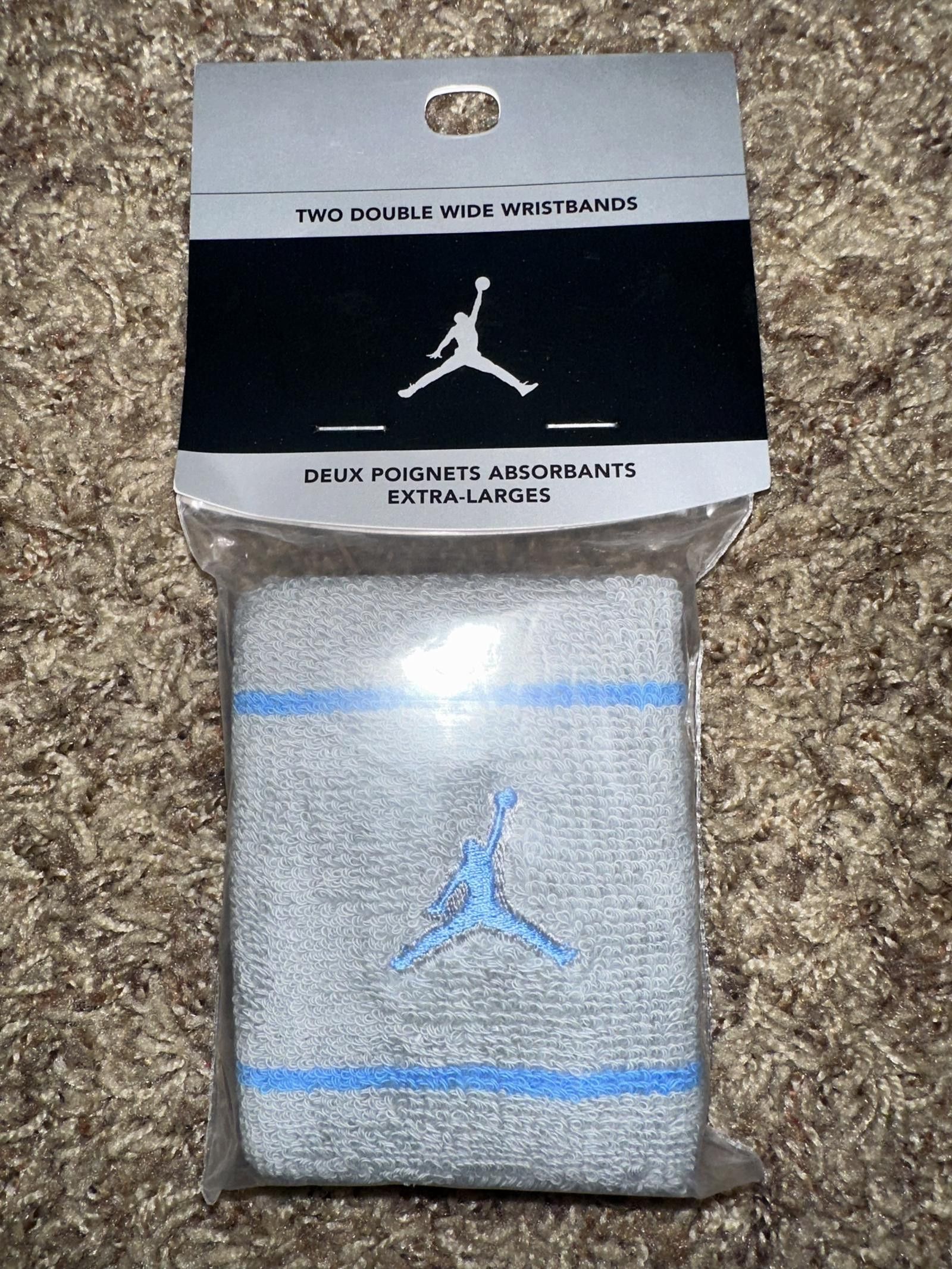 Jordan Brand VINTAGE Air Jordan Jumpman Carmelo Athony 2 Double Wide Wristband Sample 2003 Size ONE SIZE - 1 Thumbnail
