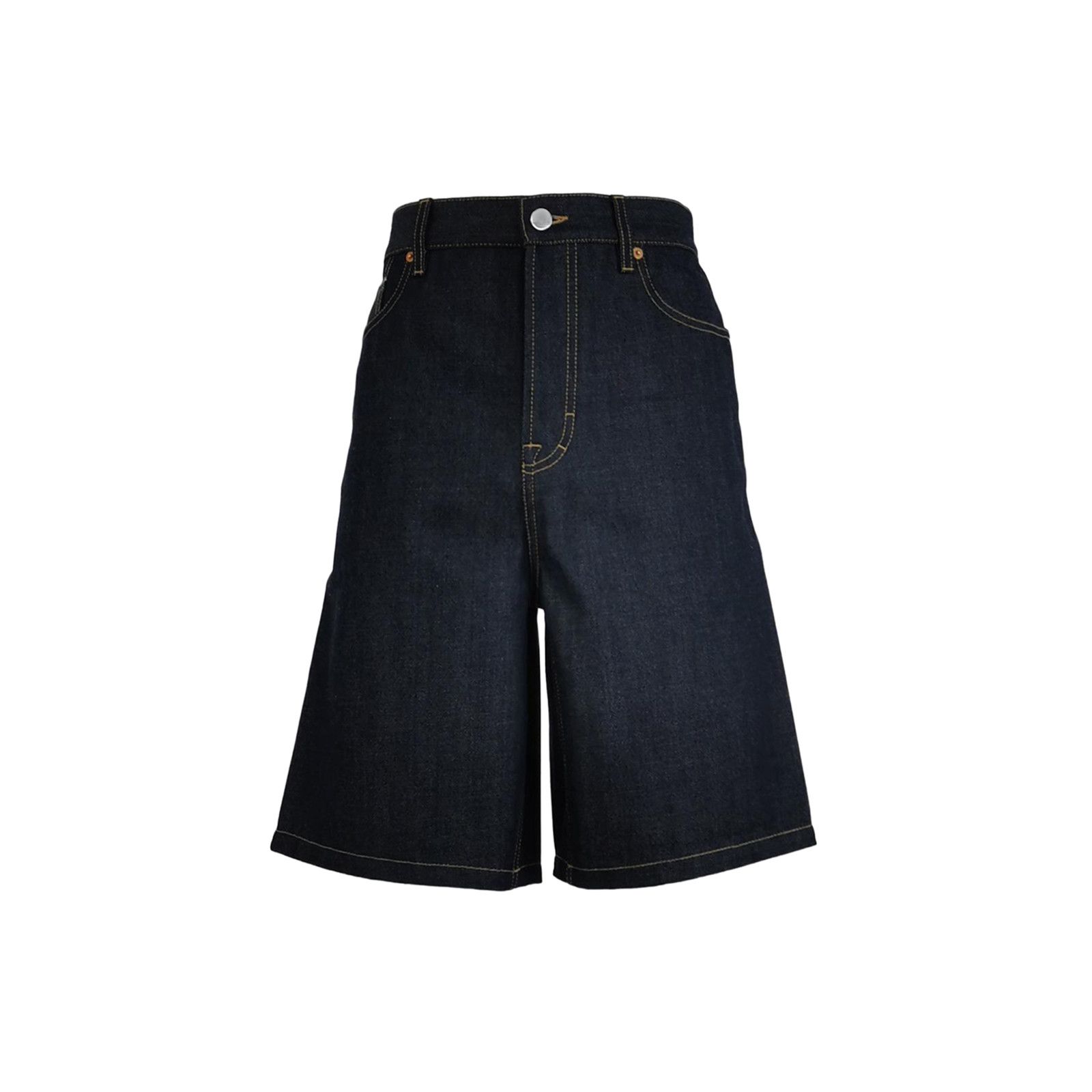 Gucci Gucci Side Logo Trim Denim Shorts Size 32 Size US 32 / EU 48 - 1 Thumbnail