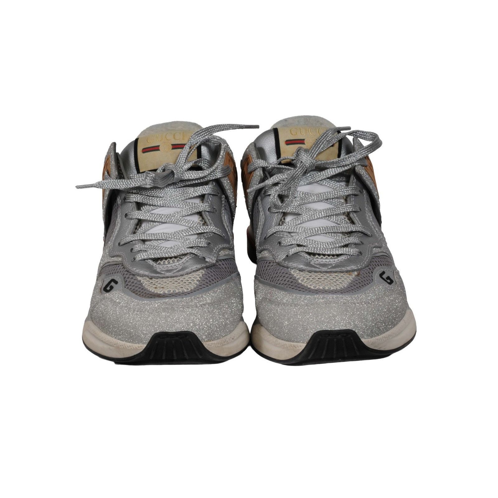 Gucci Ultrapace Glitter Low Top Sneakers Size US 8 / EU 41 - 16 Thumbnail