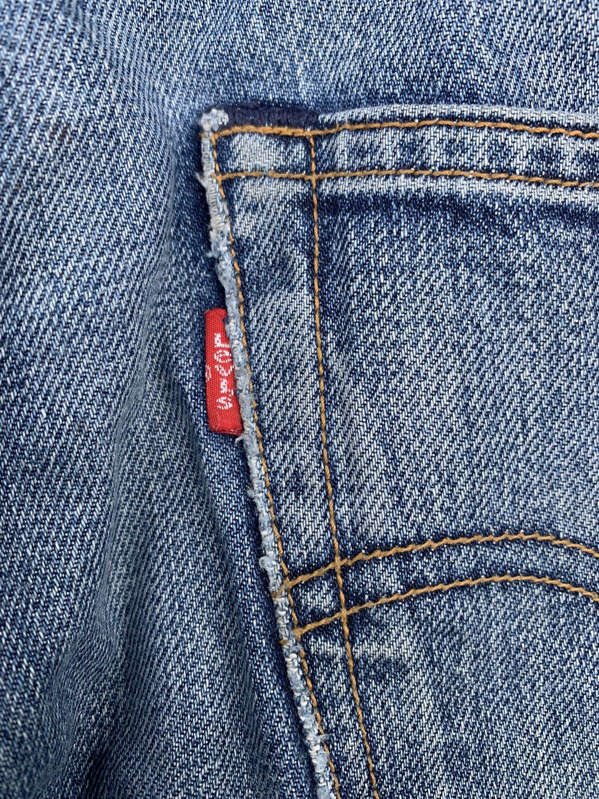 Levi's × Levi's Vintage Clothing Levi's 501 Blue Wash Selvedge Size US 32 / EU 48 - 10 Thumbnail