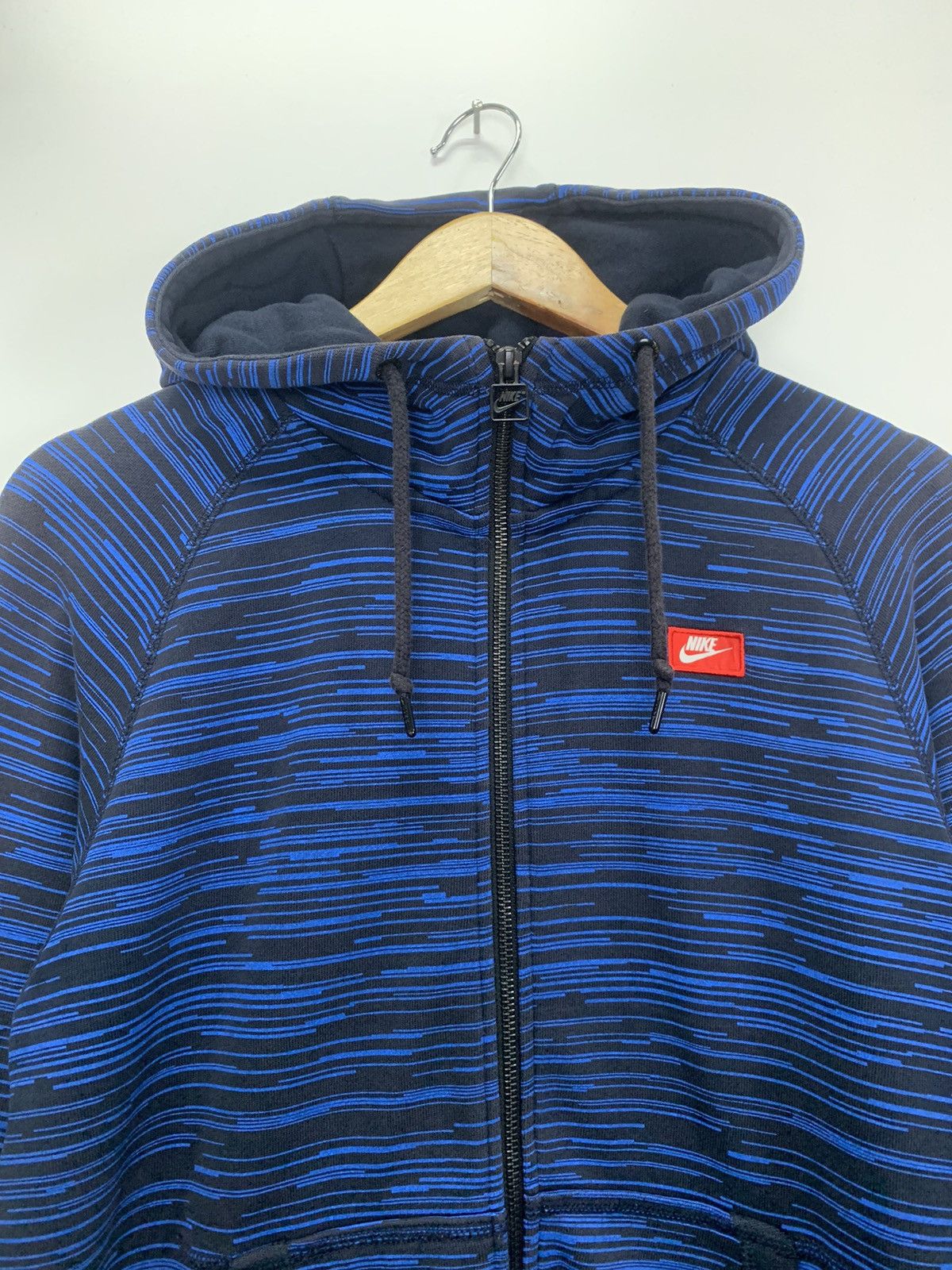 Nike × Vintage Nike zip up Hoodie Size US L / EU 52-54 / 3 - 3 Thumbnail