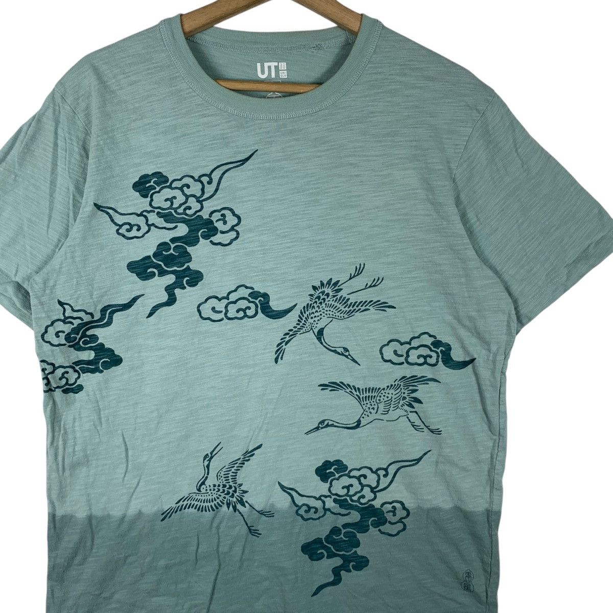 Uniqlo UNIQLO x KARAKAMI KARACHO Japan Heren Bird Tee Shirt Top Size L / US 10 / IT 46 - 3 Thumbnail