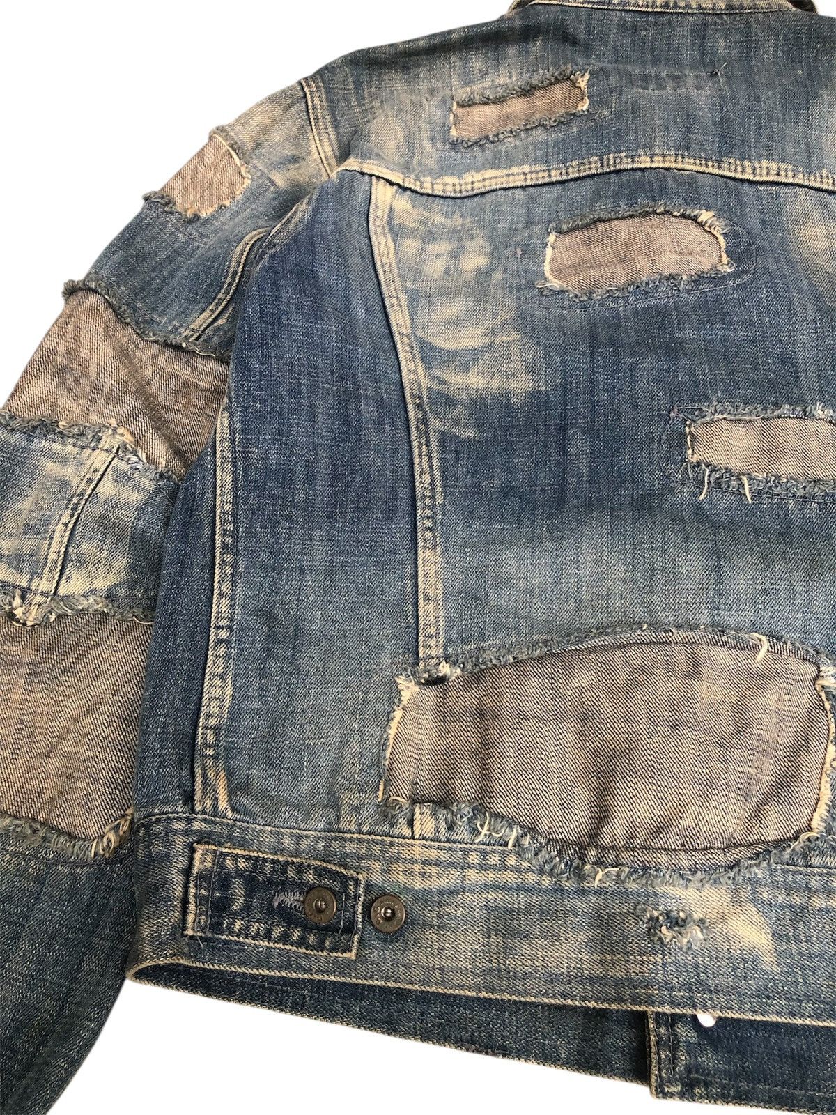 Dolce & Gabbana Dolce & Gabbana Boro Patchwork Distressed Denim Size US M / EU 48-50 / 2 - 12 Thumbnail