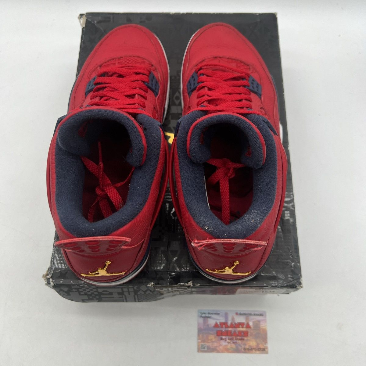 Jordan Brand Air Jordan 4 FIBA Size US 11 / EU 44 - 7 Thumbnail