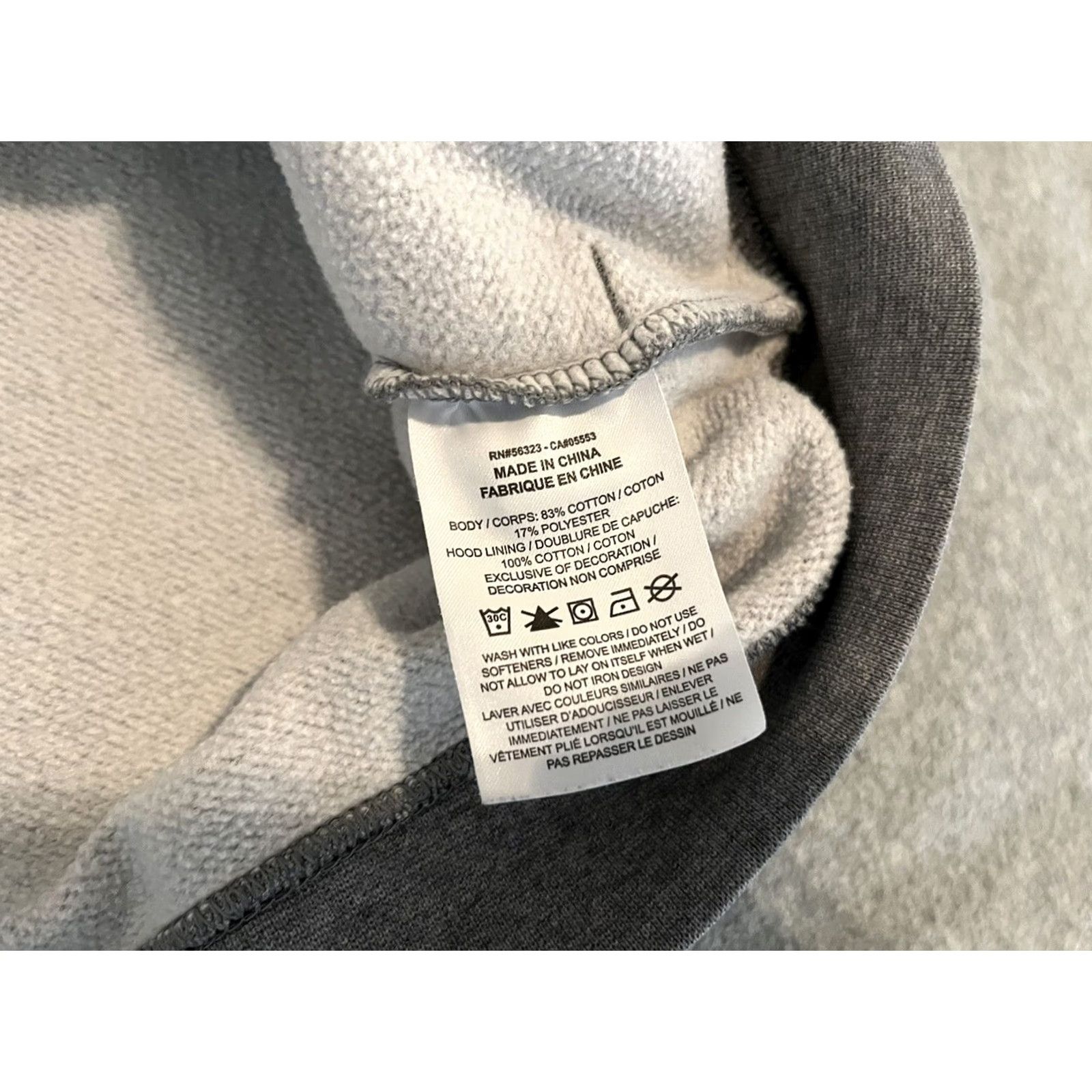 Nike Nike Hoodie Mens Medium Gray SFG Akron USA Basketball LeBron James Embroidered Logo Pullover Strive For Greatness Lakers Hoops Baller Gym Rat Size US M / EU 48-50 / 2 - 5 Thumbnail