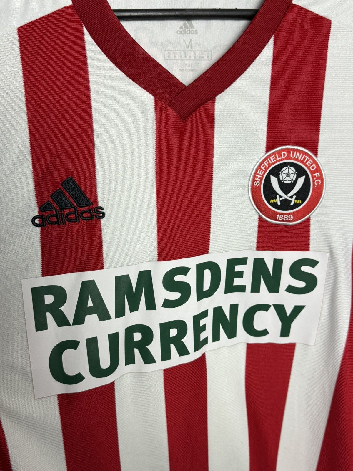 Adidas Sheffield United 18/19 Home Football Jersey Size US M / EU 48-50 / 2 - 3 Thumbnail