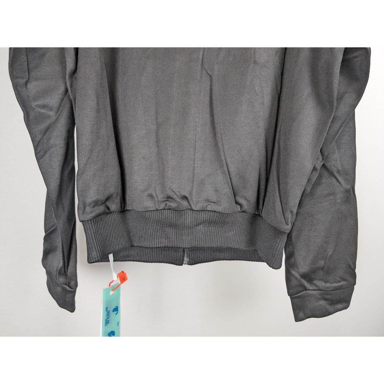 Off-White o1rshd1 Knit Tape Track Jacket in Black Size US XL / EU 56 / 4 - 13 Thumbnail