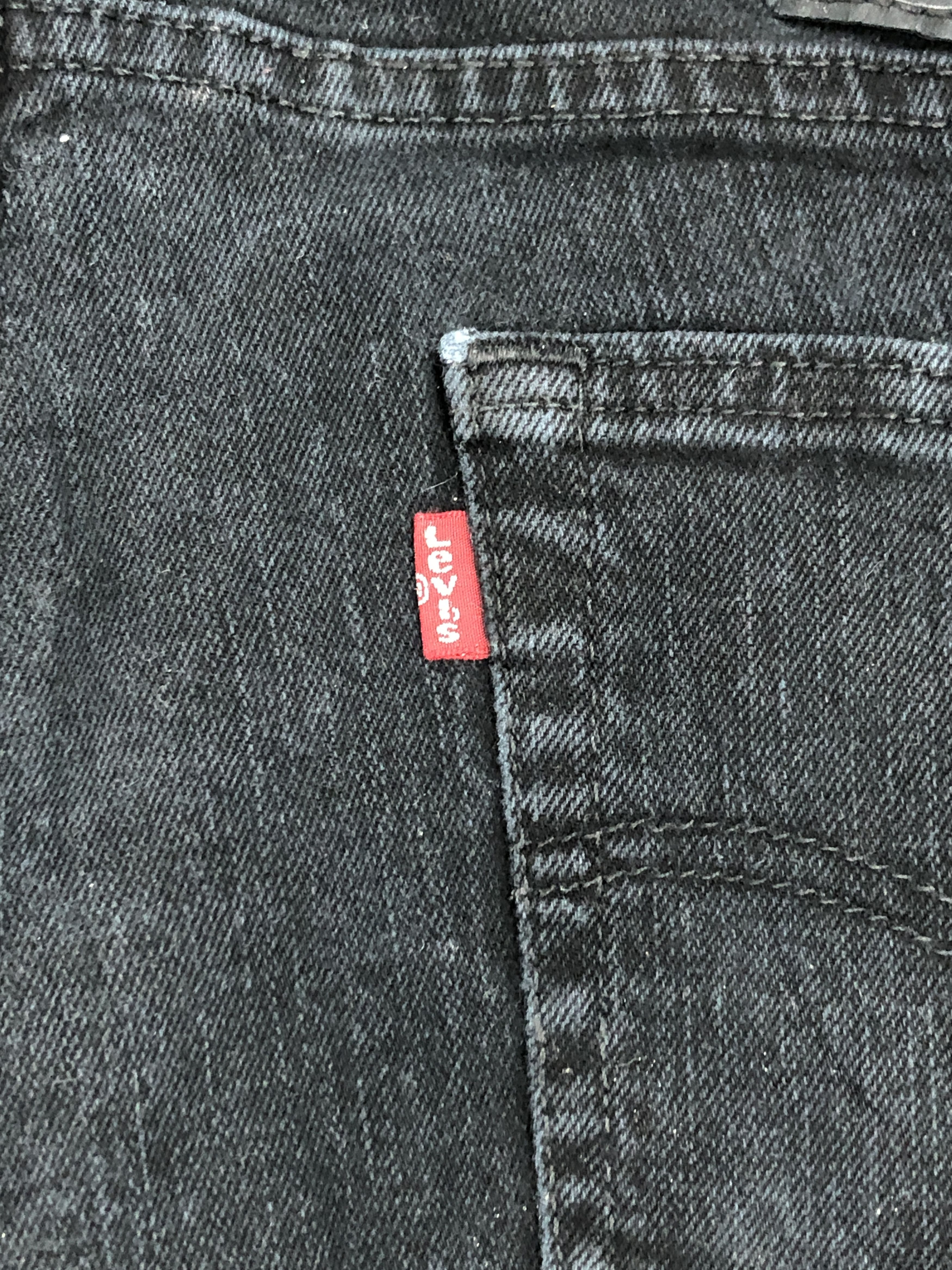 Levi's × Vintage Faded Black Vintage Levis 511 Jeans Size US 34 / EU 50 - 6 Thumbnail