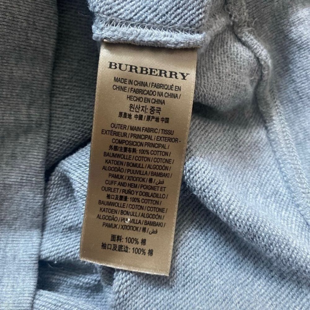 Burberry Burberry Grey Sweatshirt Large Logo Equestrian Knight Graphi Size L / US 10 / IT 46 - 5 Thumbnail