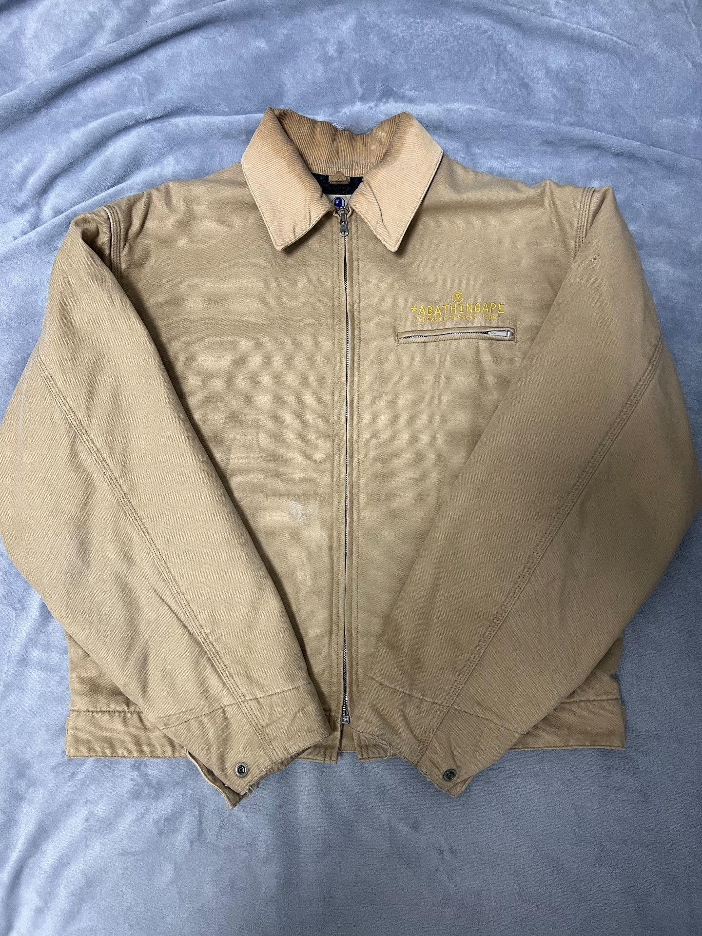 Bape Bape Gold Light Jacket M Men Size US M / EU 48-50 / 2 - 1 Thumbnail