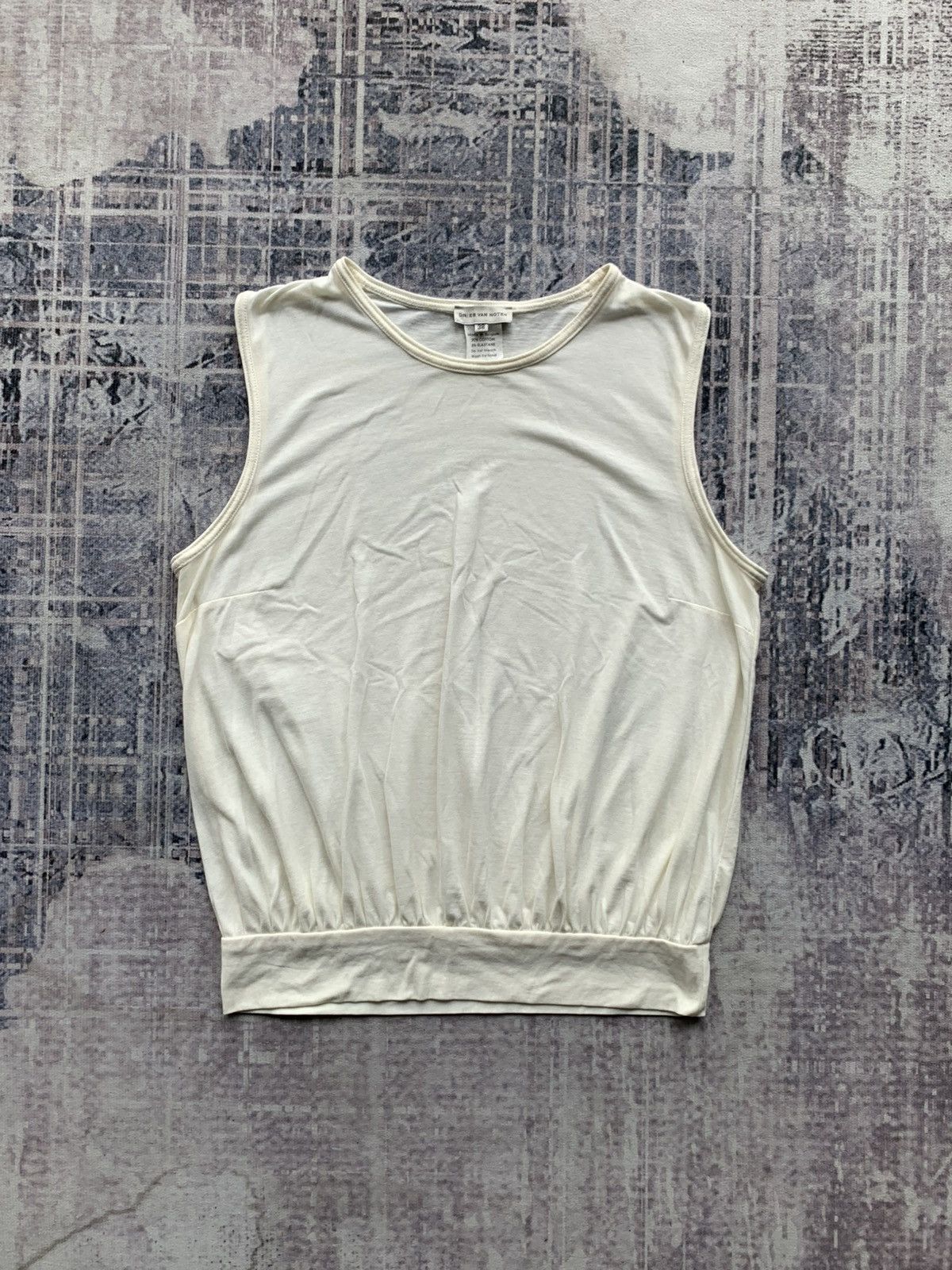 Dries Van Noten Dries Van Noten Meshy Crop Tank Top Size S / US 4 / IT 40 - 1 Thumbnail