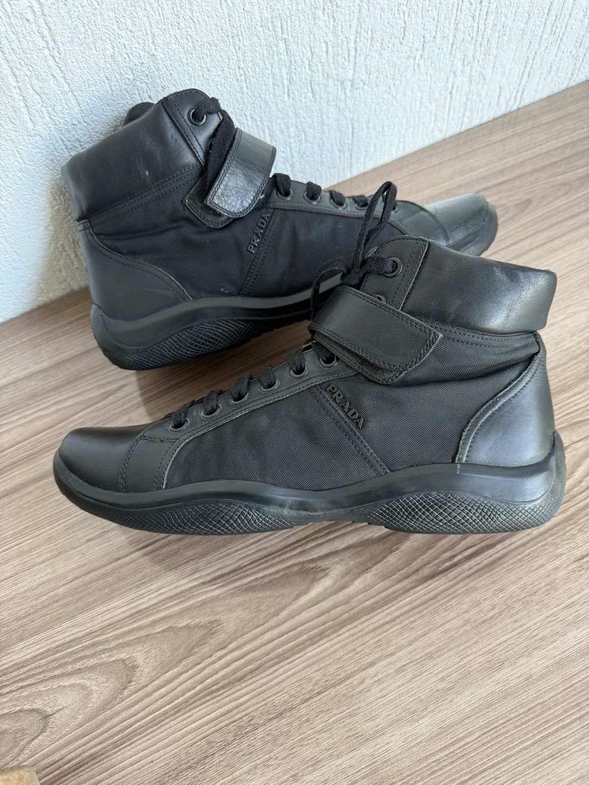 Prada America cup strap high Size US 9 / EU 42 - 16 Thumbnail