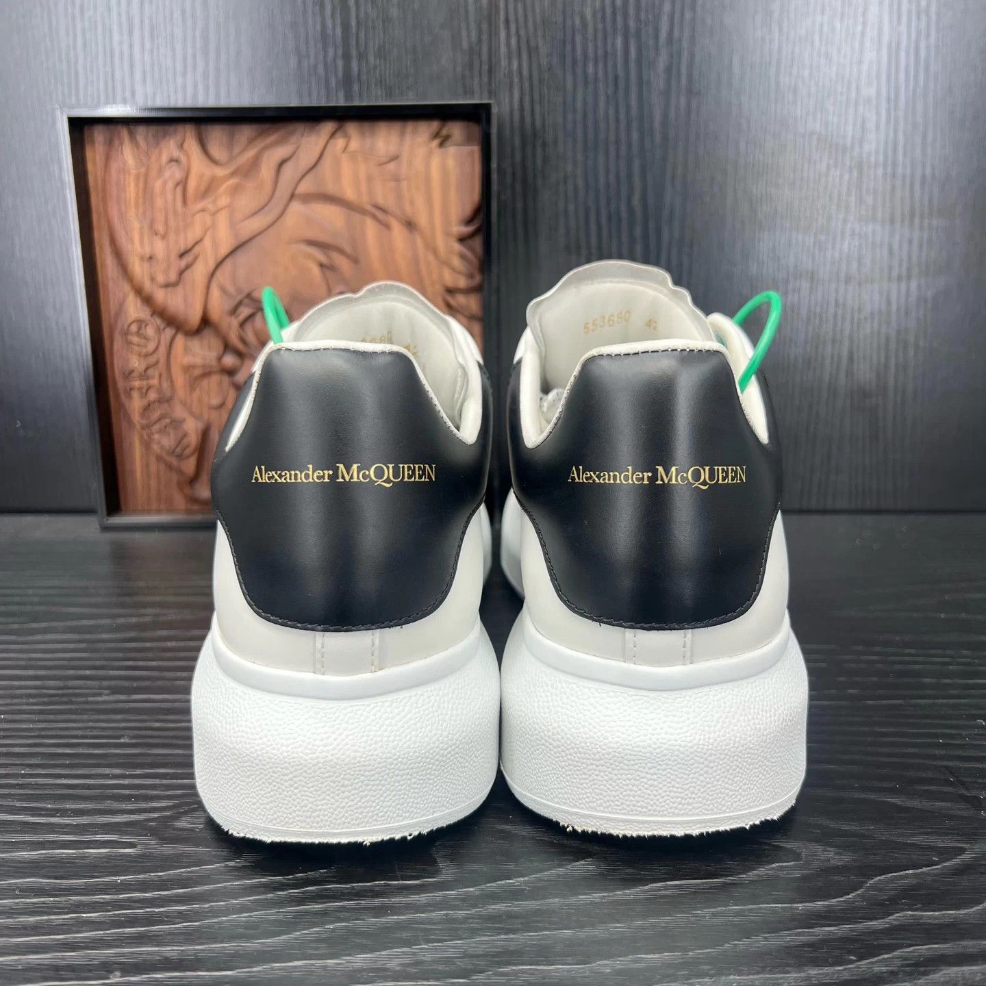 Alexander McQueen Alexander McQueen Black Tail Smooth Calf 42 Size US 9 / EU 42 - 5 Thumbnail
