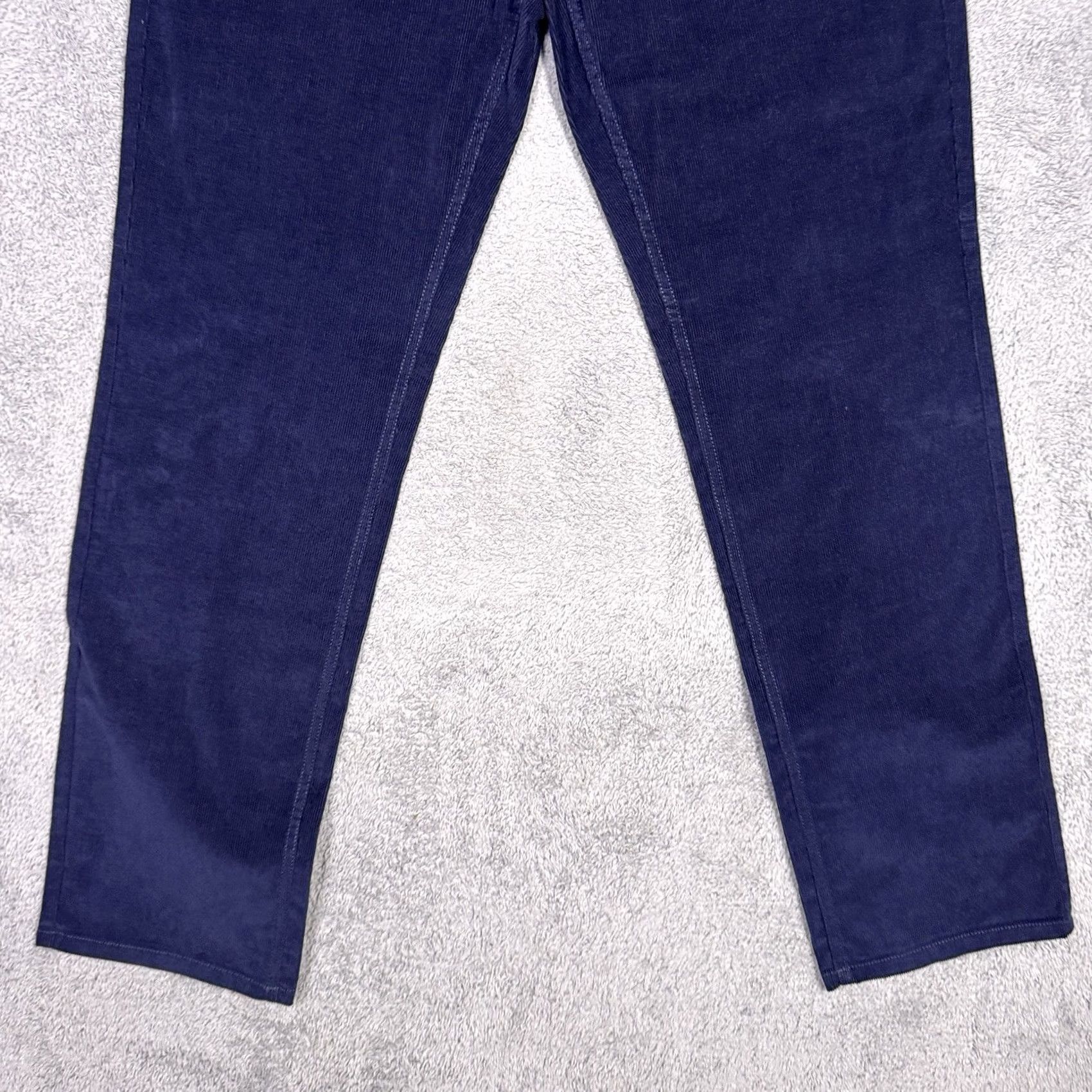 Brooks Brothers Brooks Brothers Pants Mens 35x32 Corduroy Slim Trouser Chino 5 Pocket Blue Size US 35 - 2 Thumbnail