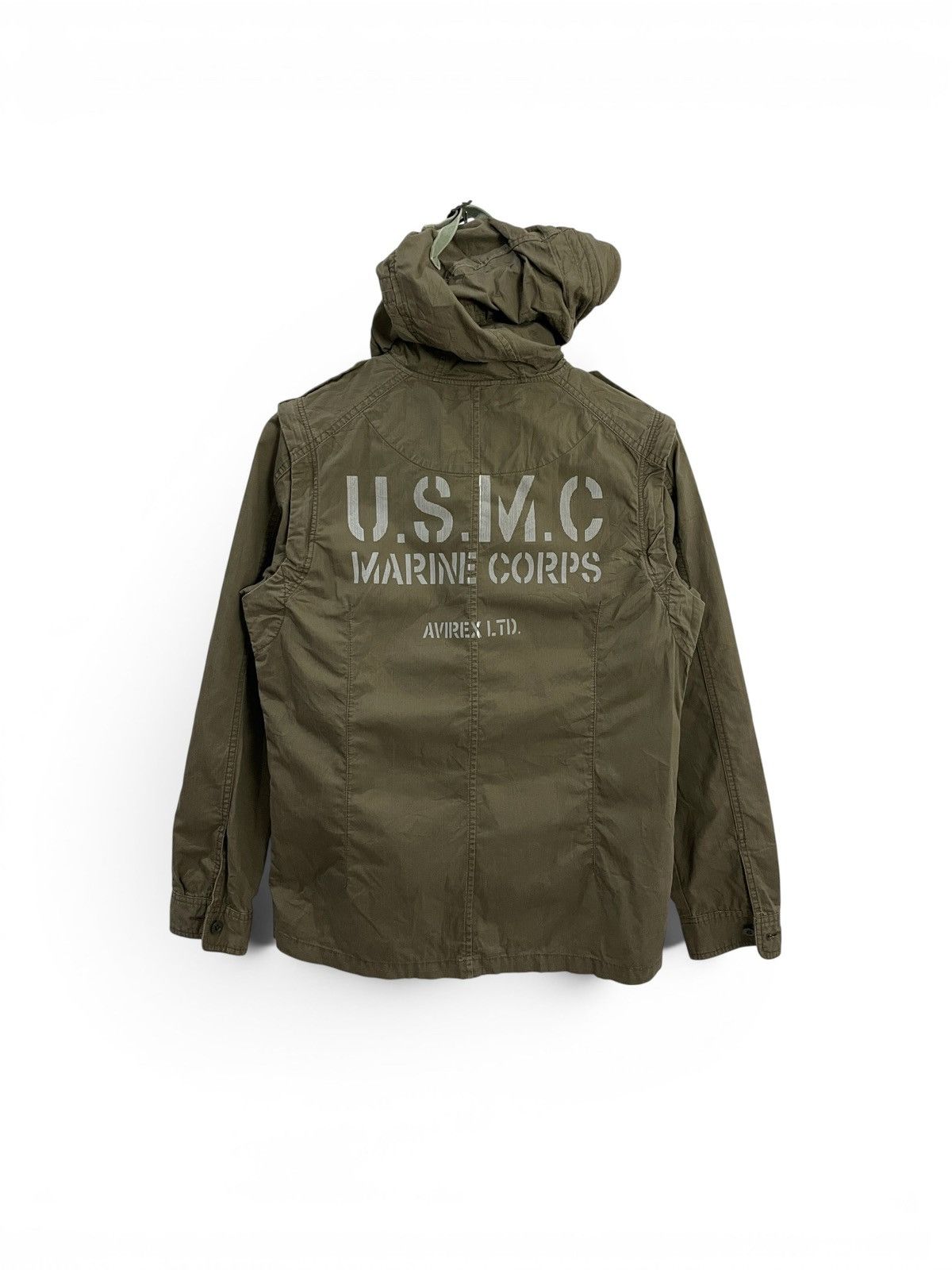 Avirex Vintage Avirex Flight Garment Specification Usmc Jacket Size L / US 10 / IT 46 - 1 Thumbnail