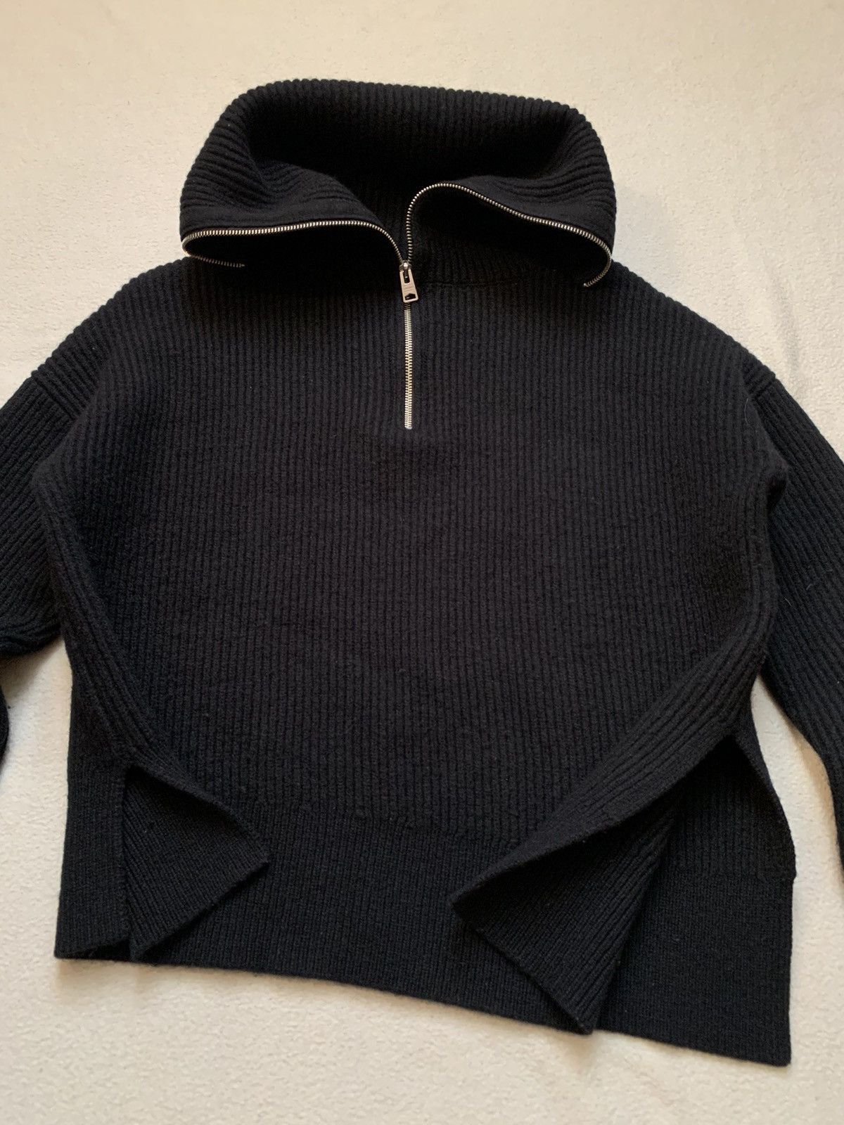 Allsaints Allsaints Avant Garde Asymmetrical Sweater Opium Style Y2K Size US S / EU 44-46 / 1 - 5 Thumbnail