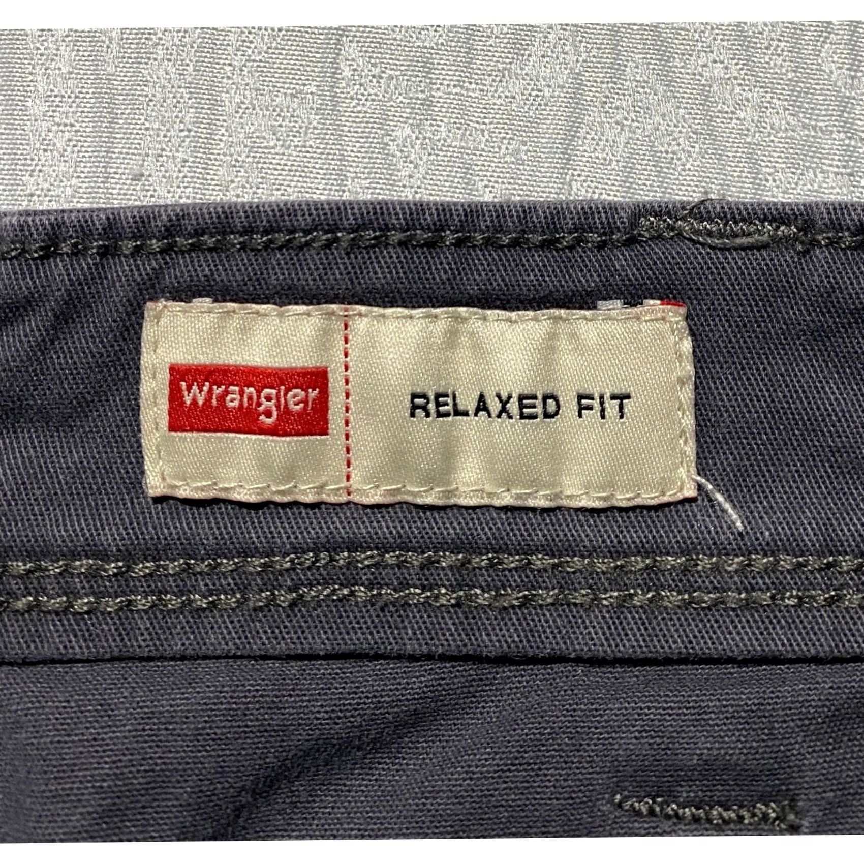 Wrangler Wrangler Cargo Pants Gray Cotton Blend 36x32 Mens Relaxed Fit Workwear Casual Pants Size US 36 / EU 52 - 7 Thumbnail