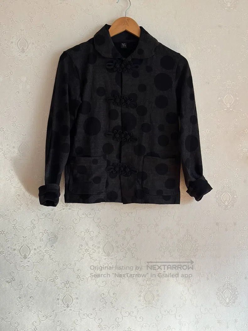 Yohji Yamamoto Yohji Yamamoto Chinese knot short cotton jacket Size XS / US 0-2 / IT 36-38 - 2 Thumbnail