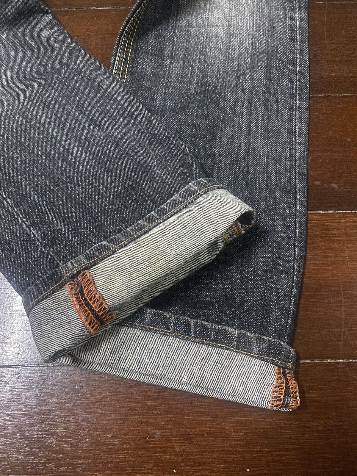 Edwin Edwin Xvs Clawmark Faded mud wash Denim Jeans Size US 32 / EU 48 - 14 Thumbnail