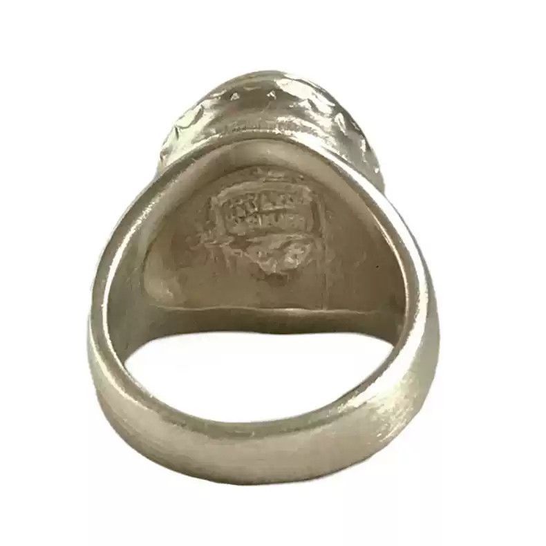 Jean Paul Gaultier Jean Paul Gaultier Red embossed Madonna ring-2505 Size ONE SIZE - 4 Thumbnail