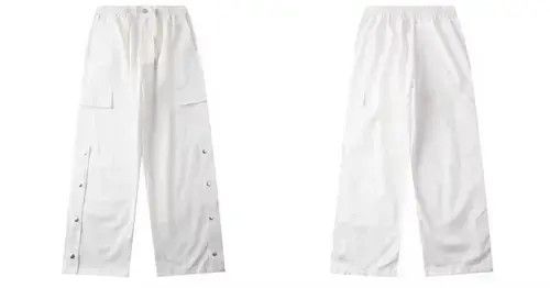 Jean 21SS Indigo Union Japan White Worker Buttons Pants Size US 30 / EU 46 - 2 Thumbnail