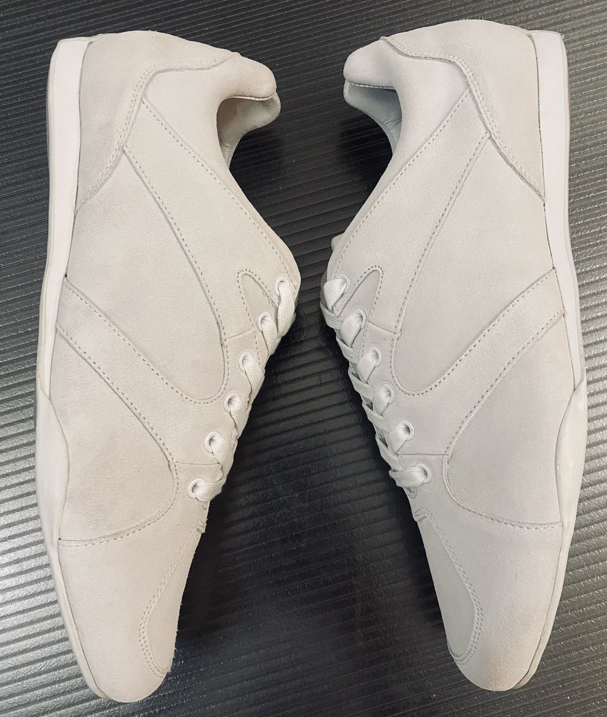 Jil Sander Jil Sander x RAF SIMONS cement suede sneakers 44 NEW Size US 11 / EU 44 - 5 Thumbnail