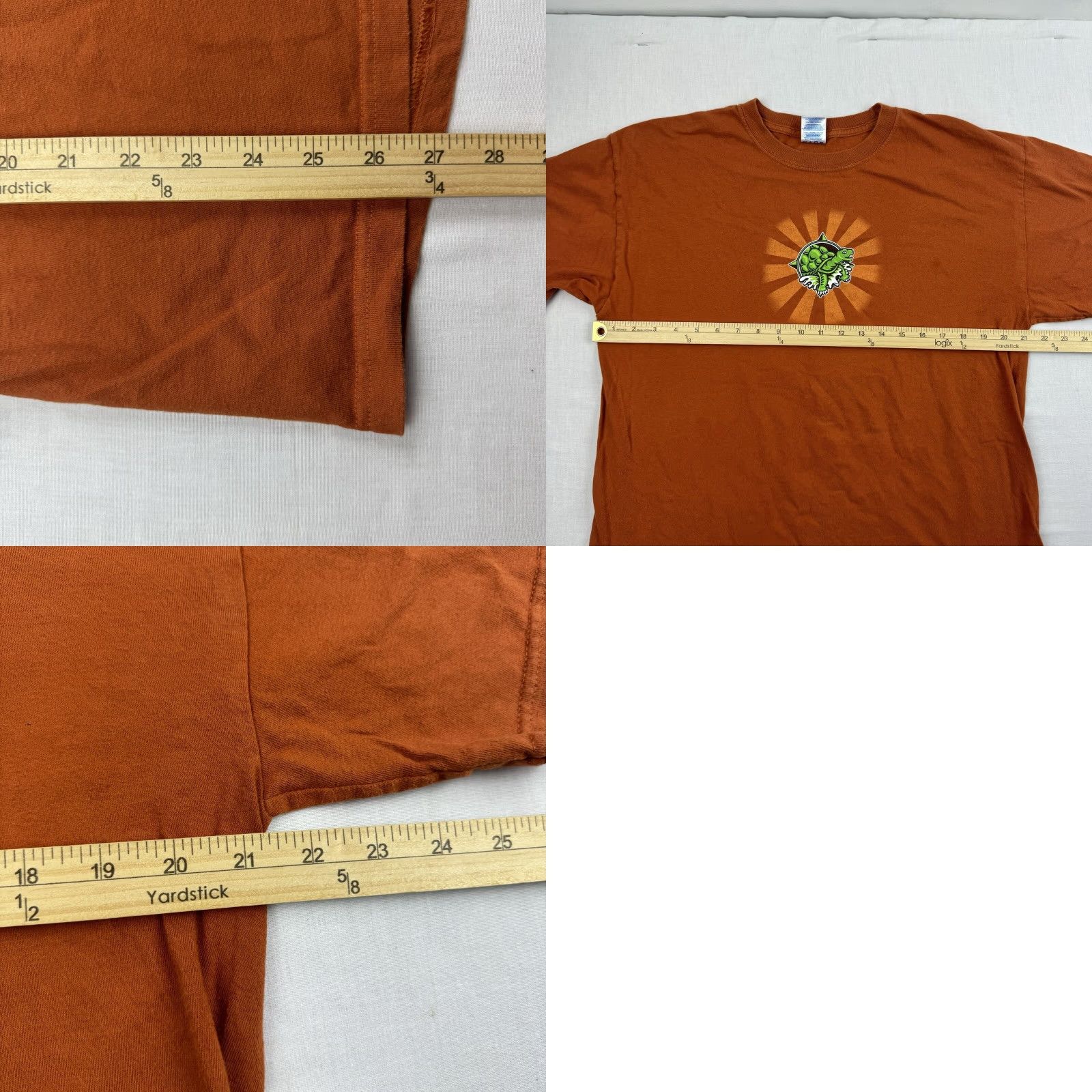 Vintage VINTAGE Beer Shirt Adult L Orange Turtle Nature Y2K Hippie Brown Ale Mens Shirt Size US L / EU 52-54 / 3 - 8 Thumbnail