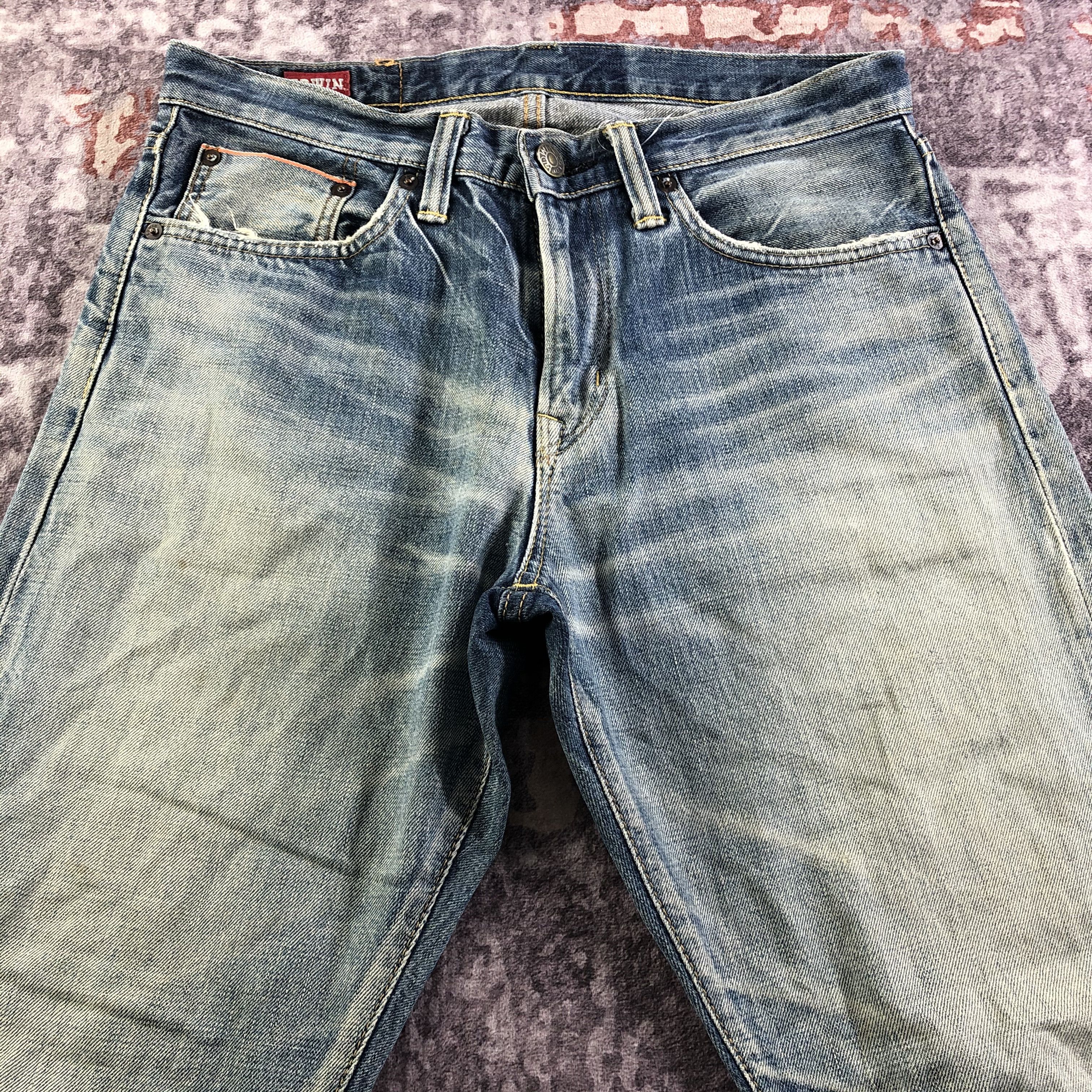 Edwin Vintage Edwin 505 Selvedge Jeans-JM3528 Size US 32 / EU 48 - 3 Thumbnail