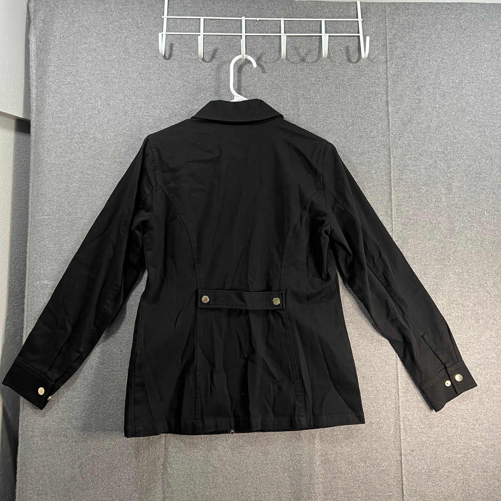 Other Belle by Kim Gravel Military Jacket Black Color Size X-Small Size XS / US 0-2 / IT 36-38 - 2 Thumbnail