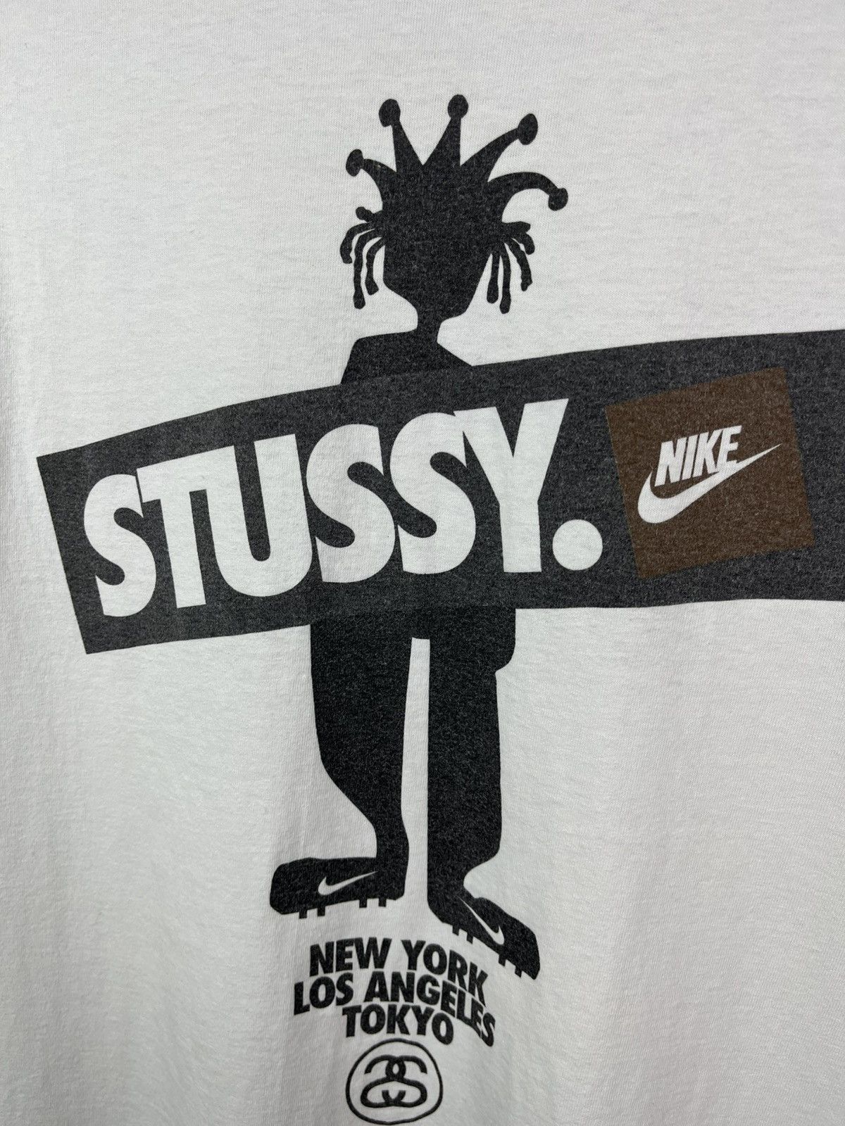 Nike × Stussy Vintage Stussy International Nike Double Sided T-Shirt Retro Size US M / EU 48-50 / 2 - 4 Thumbnail