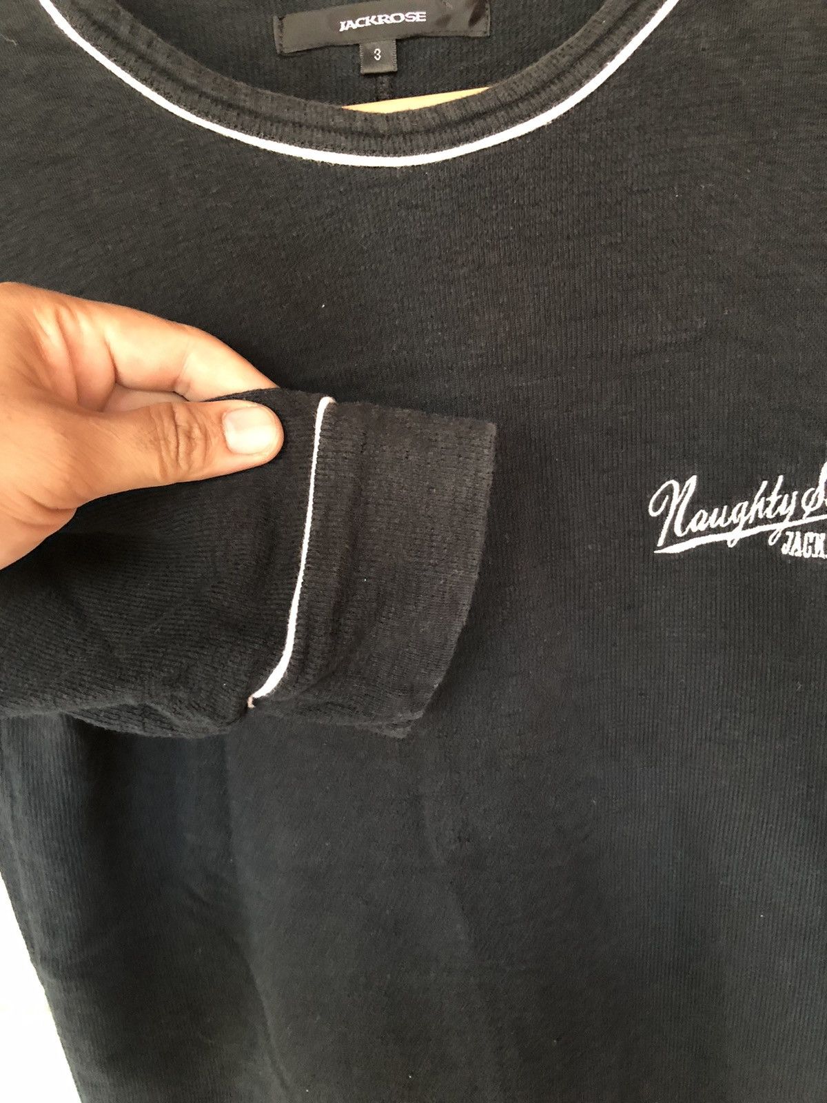 JACKROSE Vintage Jackrose Raughty Sun Black Shirt Tee Size US S / EU 44-46 / 1 - 6 Thumbnail