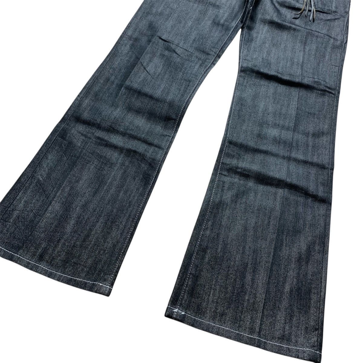 Japanese Brand Tete Homme Issey Miyake Zipper On Front Denim Pants Size US 30 / EU 46 - 2 Thumbnail