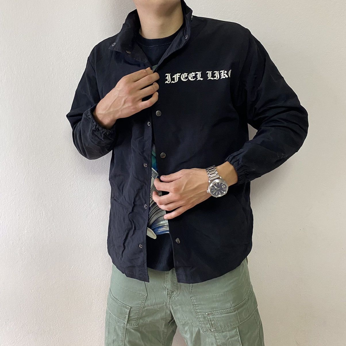 Japanese Brand Rap Jacket y2k SK8 Size US S / EU 44-46 / 1 - 3 Thumbnail