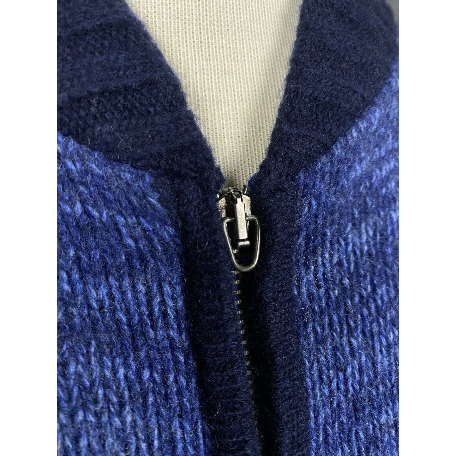Versace Versace Sport Big Logo Knitted Blue Wool Full Zip Cardigan S Size US XXL / EU 58 / 5 - 8 Thumbnail