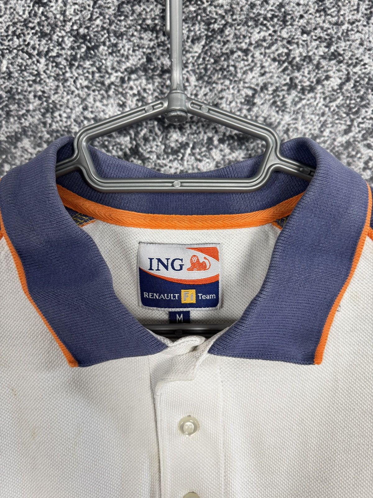 Formula 1 × Vintage Renault F1 Team Racing Polo Shirt ING ELG Vintage Size M Size US M / EU 48-50 / 2 - 11 Thumbnail