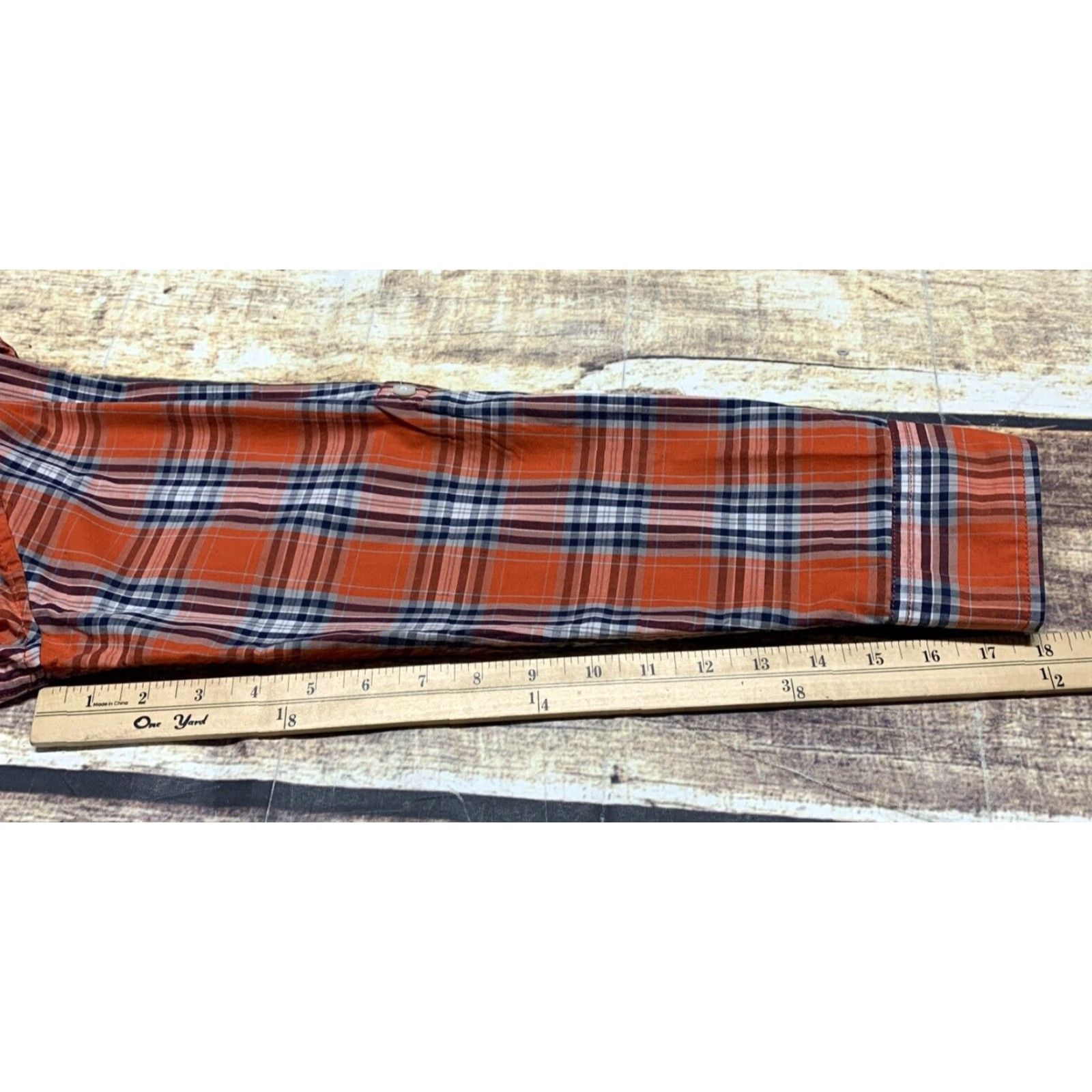 Vintage VINTAGE Urban Pipeline Mens Long Sleeve Button Up Shirt Red White Plaid Size US L / EU 52-54 / 3 - 7 Thumbnail