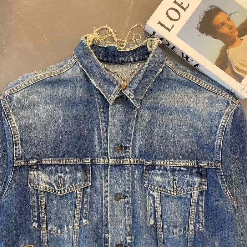 Balenciaga Balenciaga size 34 denim jacket Size XS / US 0-2 / IT 36-38 - 9 Thumbnail