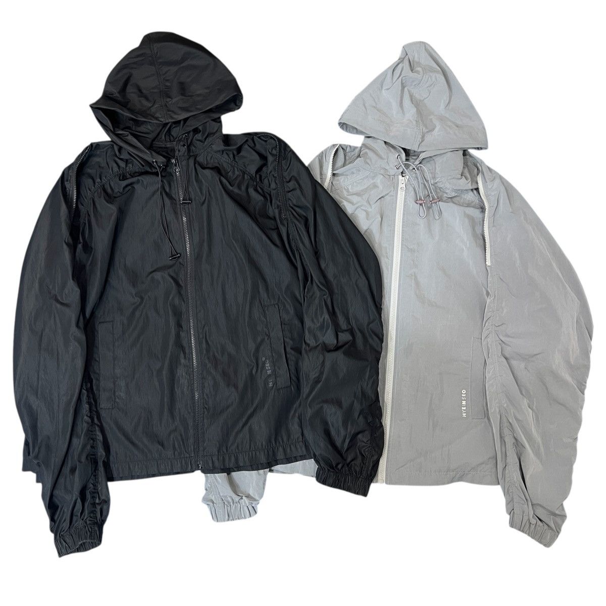 Hyein Seo HYEIN SEO Shirring Zip Hoodie Parka Size US L / EU 52-54 / 3 - 2 Thumbnail