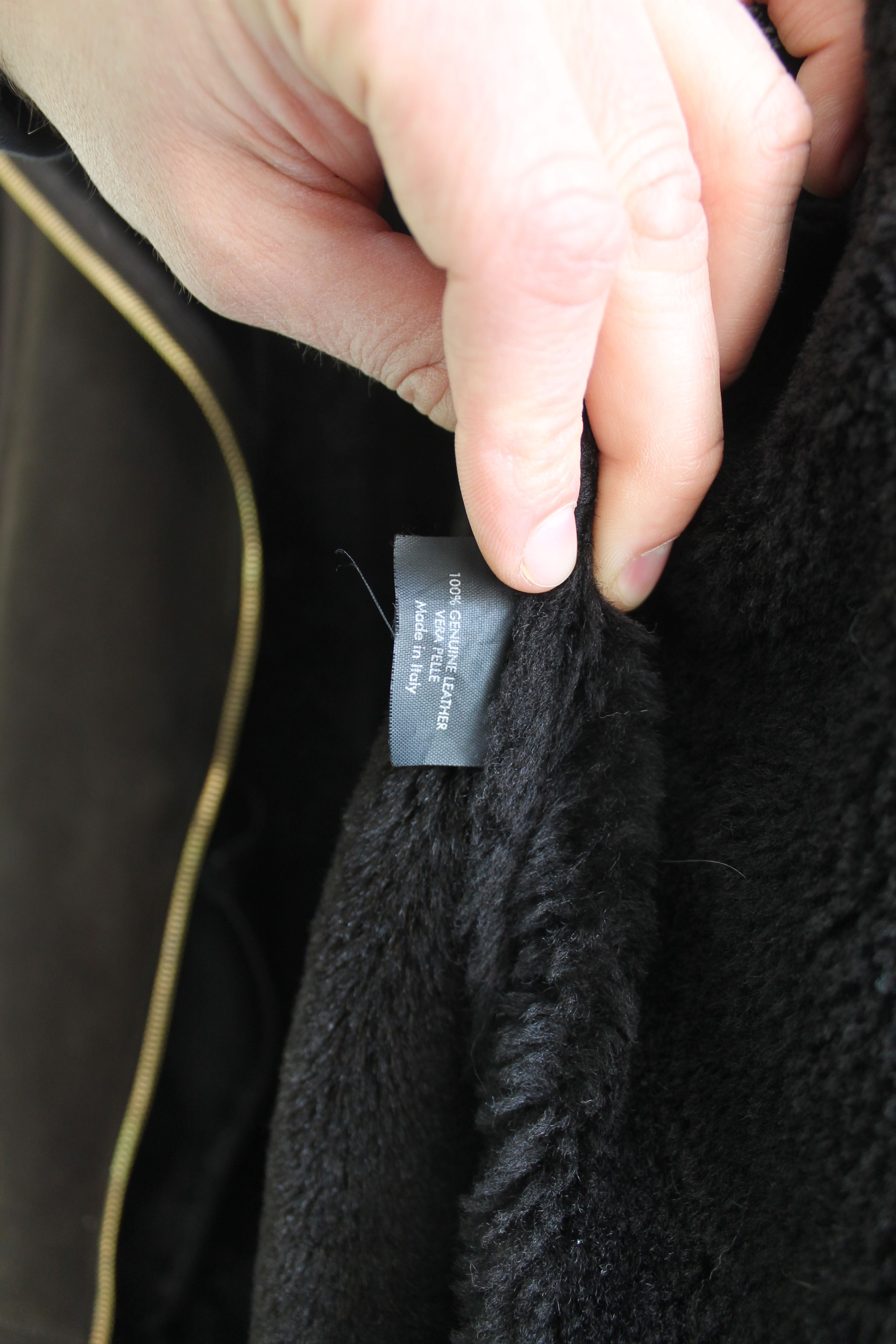 Gucci 90's GUCCI leather TOM FORD BELTED SHEARLING COAT brown Size M / US 6-8 / IT 42-44 - 17 Thumbnail