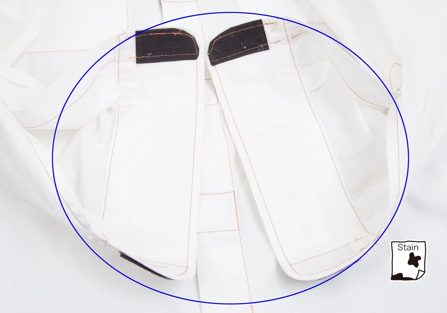 Jean Paul Gaultier Velcro Pocket Design Shirt in White Size 40 Size US XXS / EU 40 - 9 Thumbnail