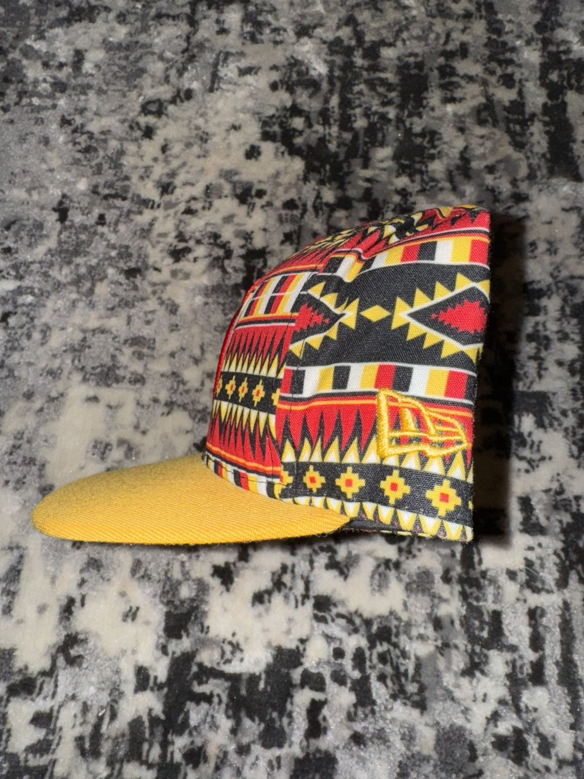 New Era New Era Houston Rockets Southwest Pattern Snapback Hat Size ONE SIZE - 2 Thumbnail