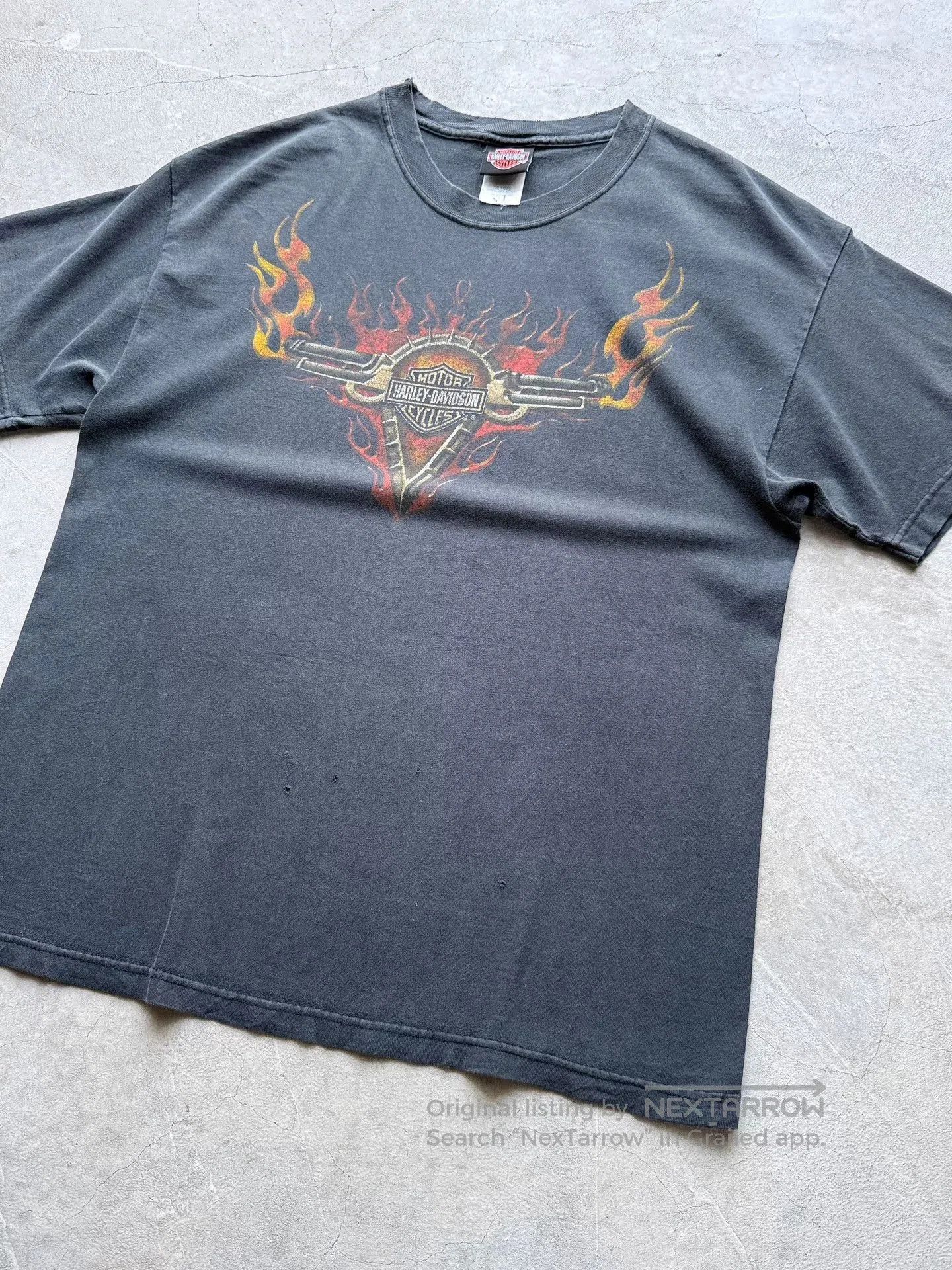 Vintage Vintage 2002 Harley Davidson Kansas Choppers Tee. Size US L / EU 52-54 / 3 - 2 Thumbnail
