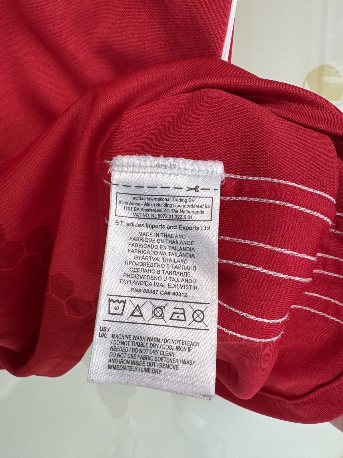 Adidas Manchester United 2016-2017 Home Soccer Jersey Football Kit Size US M / EU 48-50 / 2 - 13 Thumbnail