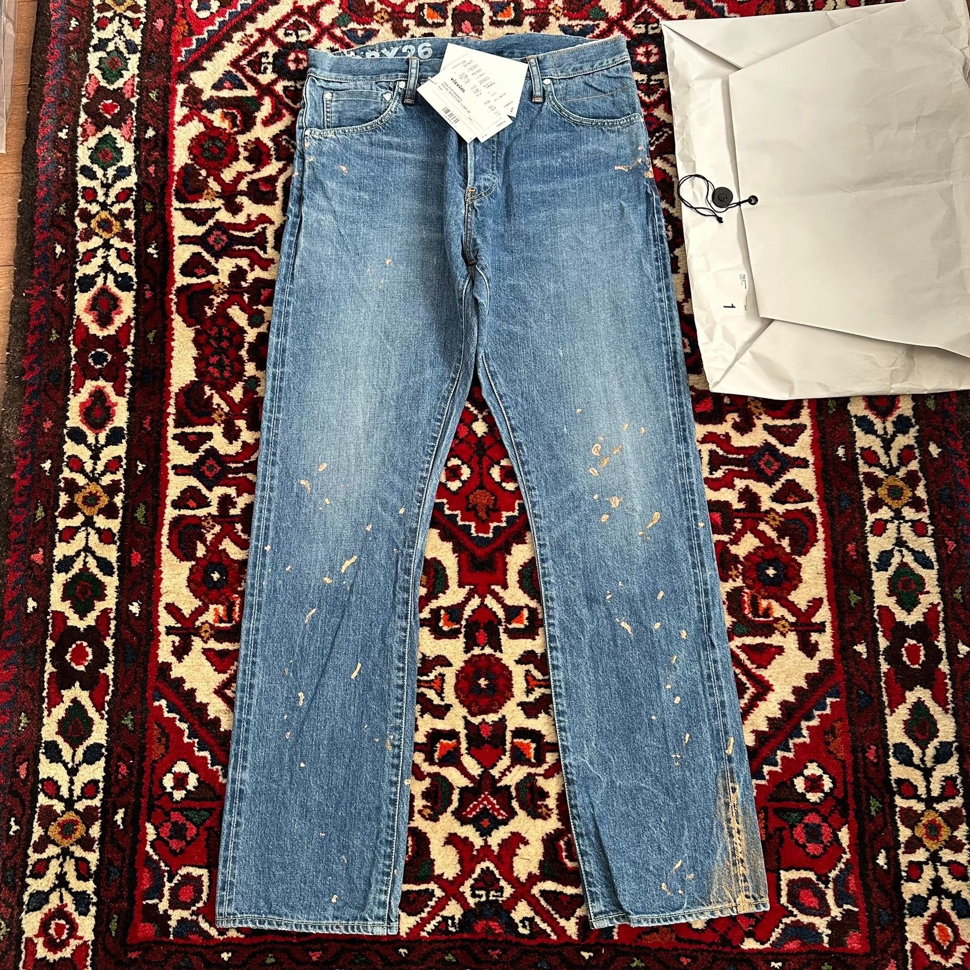 Visvim VISVIM 25SS 11 DRY-26 Washed Jeans Size US 39 - 1 Thumbnail