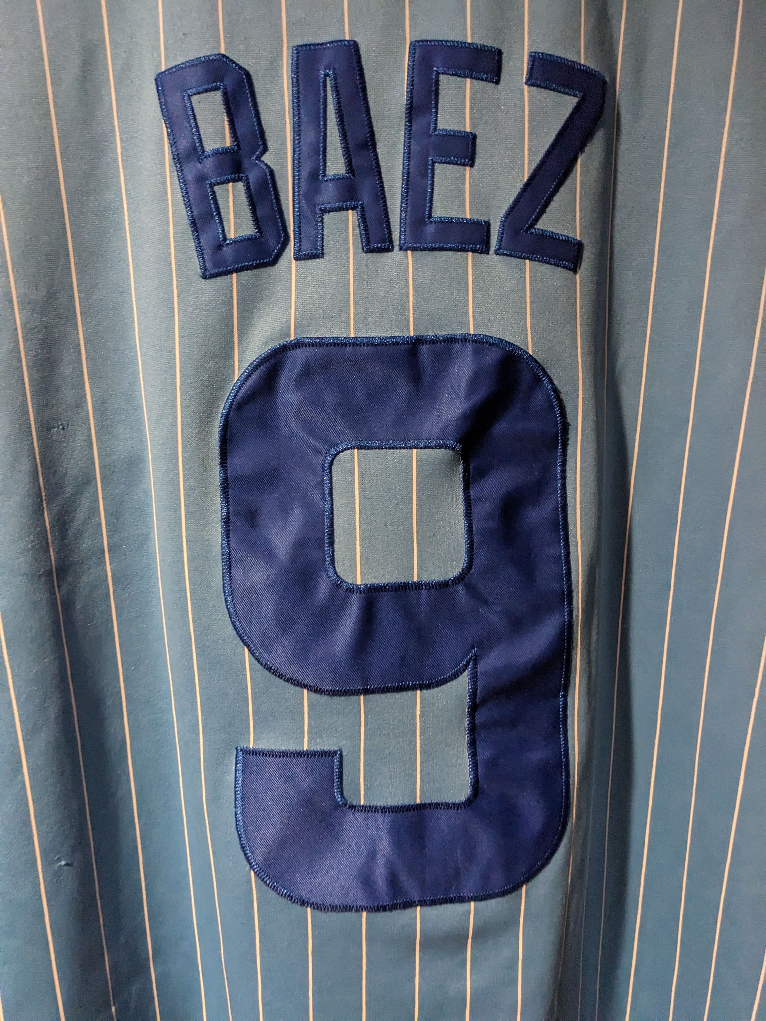 MLB Vintage Chicago Cubs Baez Majestic Athletic Baseball Jersey Size US M / EU 48-50 / 2 - 13 Thumbnail
