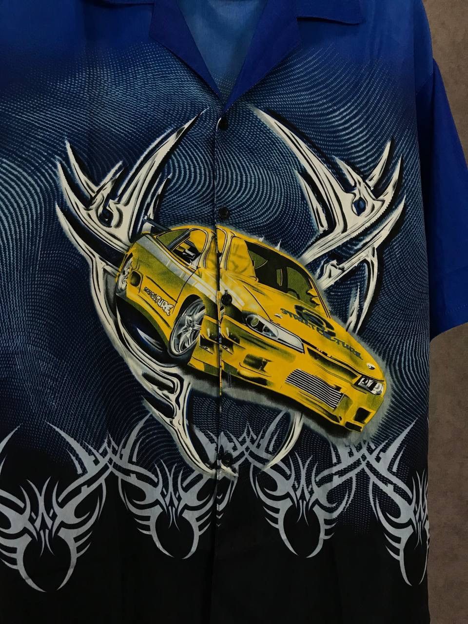 Vintage Crazy Hawaiian vintage racing car shirt Size US XL / EU 56 / 4 - 3 Thumbnail
