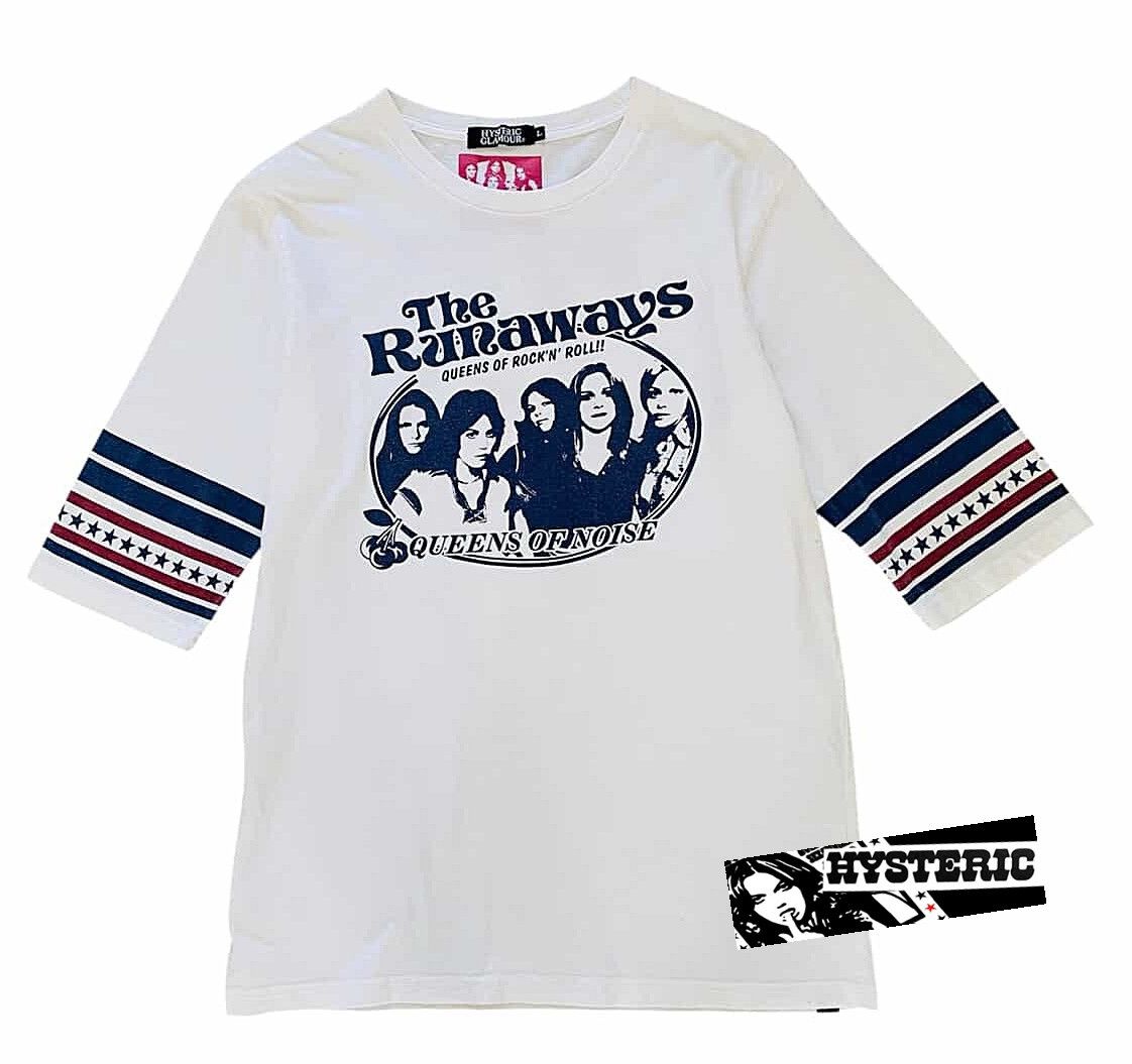 ▪️70’s【RUNAWAYS】VINTAGE TEE Vintage The Runaways T-Shirt | John & Yoko Willowbrook Tee