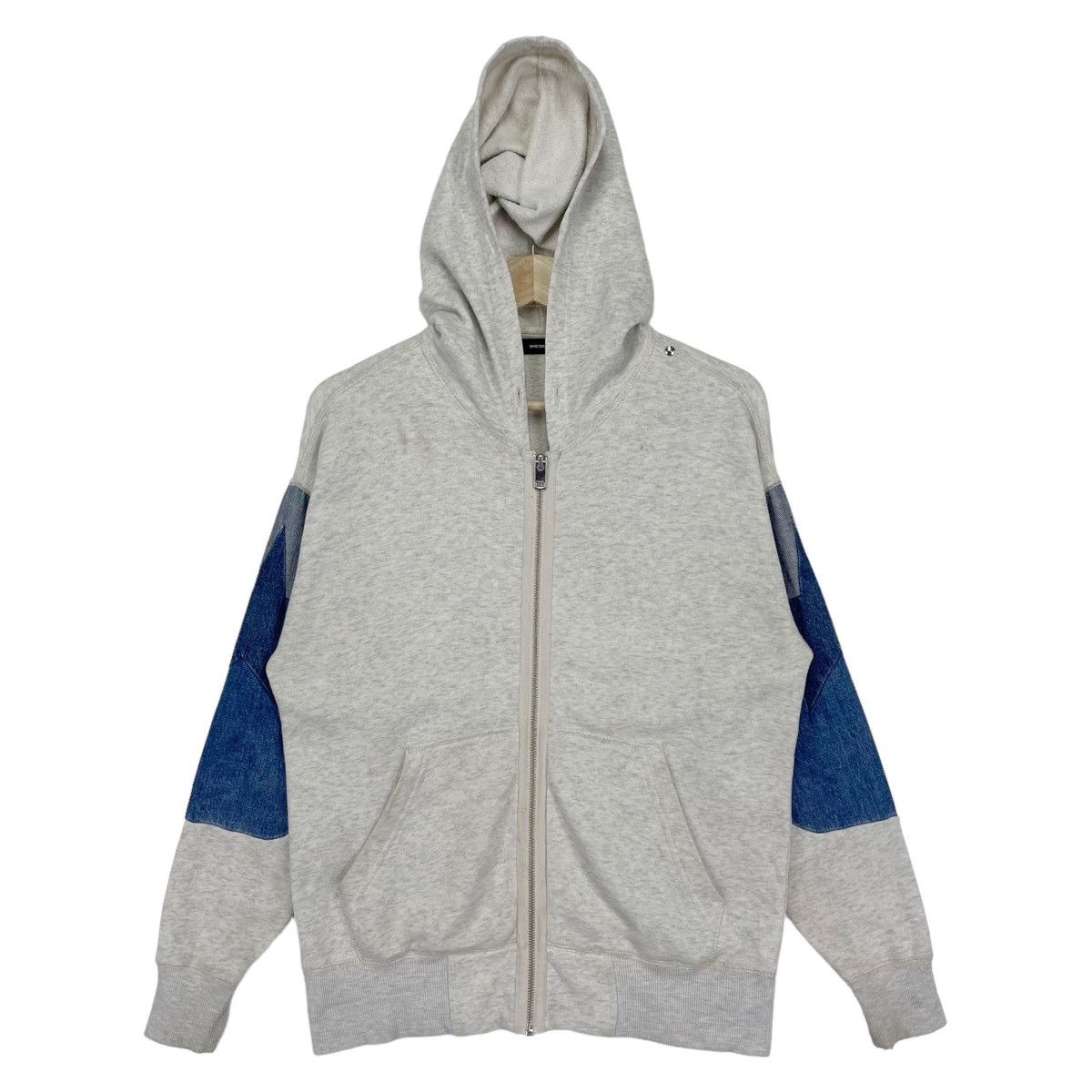 Diesel × Vintage Vintage Diesel Zip Up Sweater Size US M / EU 48-50 / 2 - 2 Thumbnail